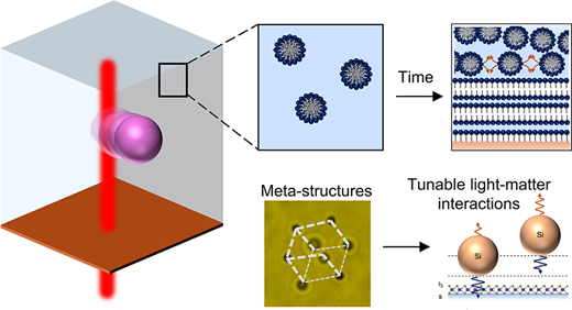 Three-Dimensional Optothermal Manipulation of Light-Absorbing Particles in Phase-Change Gel Media — figure 1 of 1