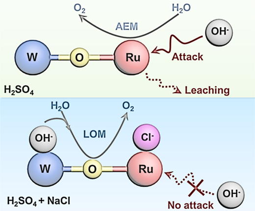 Chloride-Induced Active Site Transfer and Mechanism Switching for ...