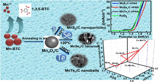 Mn-Based Hierarchical Polyhedral 2D/3D Nanostructures MnX2 (X = S, Se ...