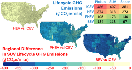EVによる気候汚染削減効果を定量化（EVs reduce climate pollution, but by how much?）