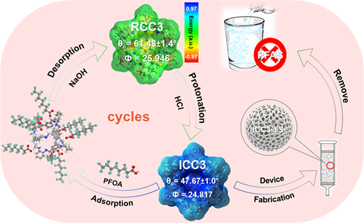 High-Affinity Cationic Organic Molecular Cages for Efficient PFAS ...